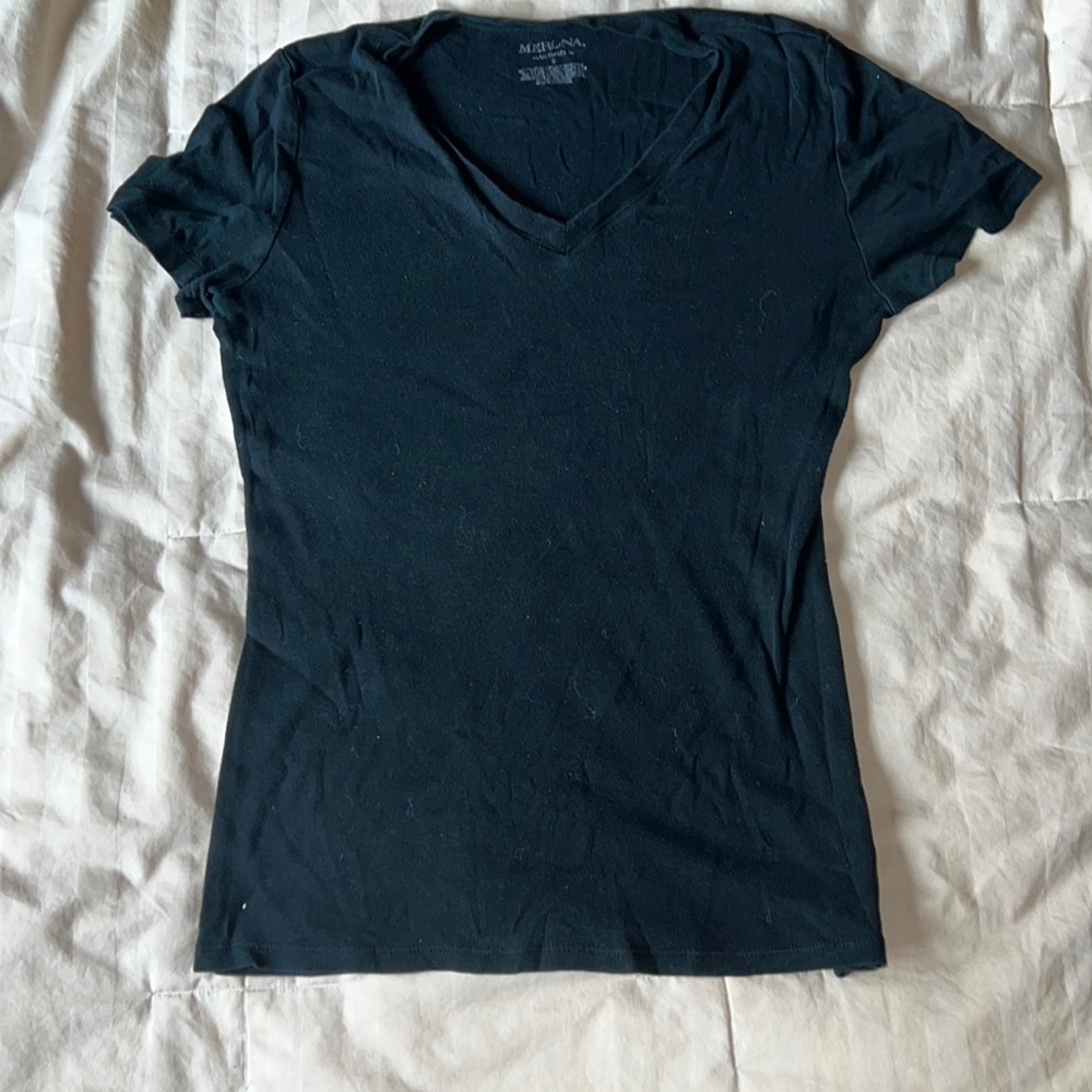 Merona S Ultimate Tee Black, used